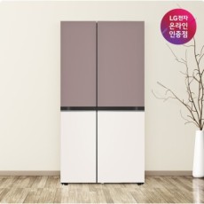 LG전자 혜택가115만원대)LG 디오스 오브제컬렉션 양문형 냉장고 S834MKE10