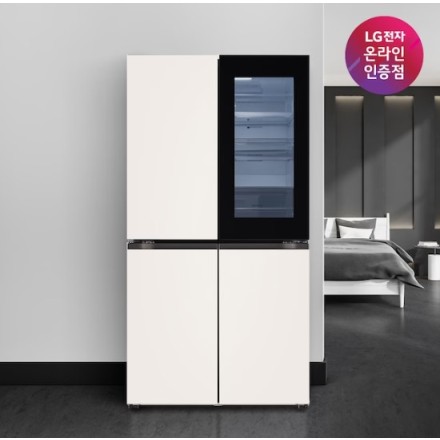 LG전자 혜택가153만원대]LG 디오스 노크온 오브제컬렉션 T873MEE312