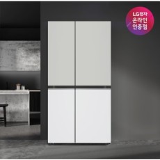 LG전자 혜택가108만원대]LG 디오스 오브제컬렉션 양문형 냉장고 S834MGW1D