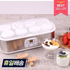 키친아트 라팔 요거쉐프 8구 디지털 요거트 제조기
