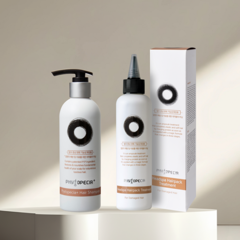 피토페시아 [두피관리세트] 플러스샴푸250ml + 트리트먼트 200ml